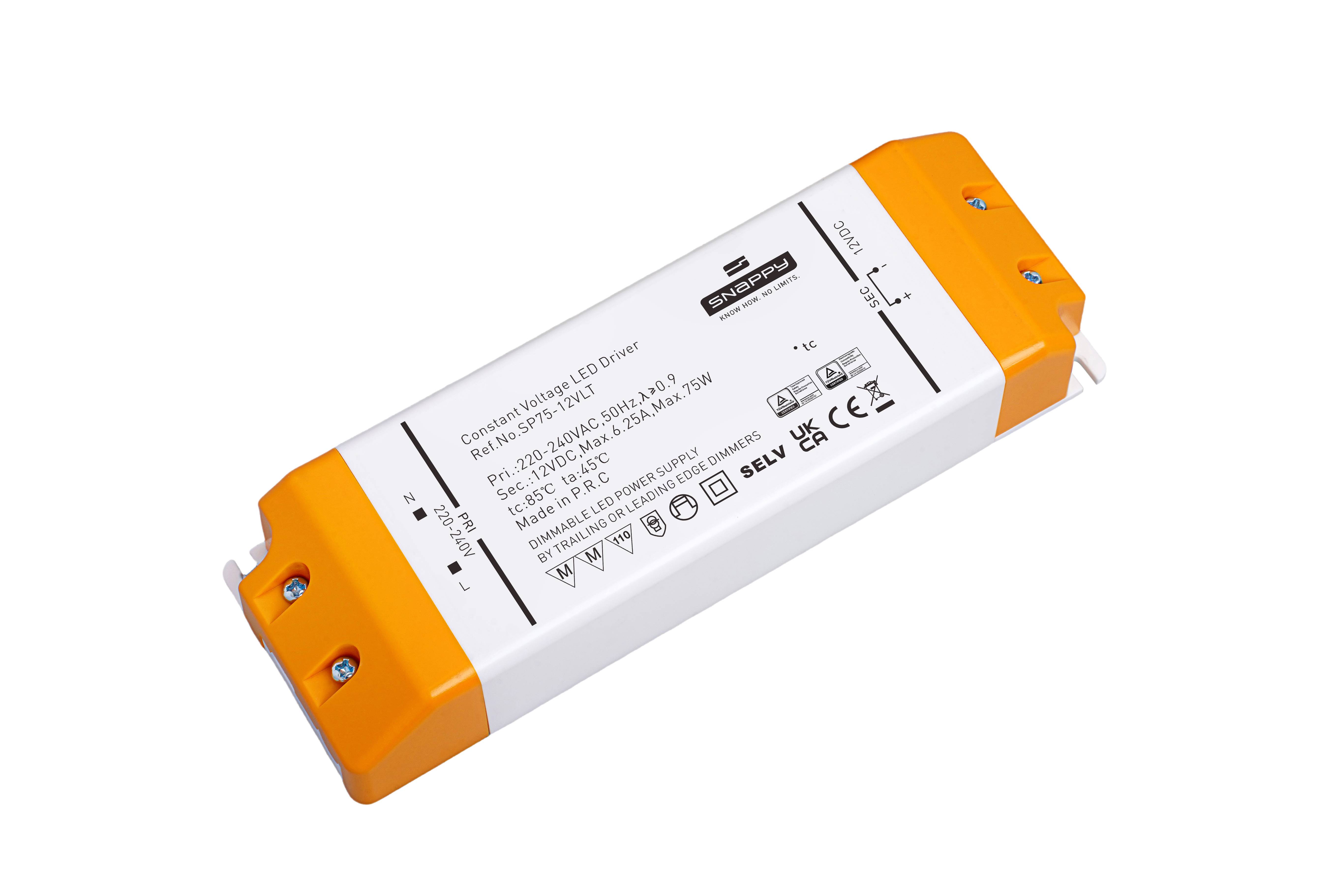 Snappy SP75-24VLT – LED Netzteil 24V 75W Snappy SP75-24VLT – LED Netzteil 24V 75W