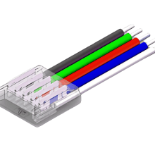 LED Strip-zu-Kabel Schnellverbinder – 5-polig LED Strip-zu-Kabel Schnellverbinder – 5-polig