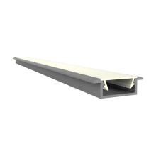 Flaches LED Alu Einbauprofil 2m Exo-A1F-13 (13mm) – Flaches LED Alu Einbauprofil 2m Exo-A1F-13 (13mm) –