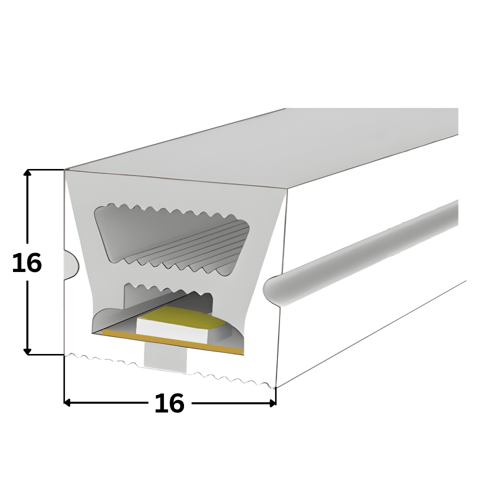 LED RGBW NEON TUBE 16×16 mm Silikon Schlauch – 5 m Rolle - 24V - IP67 - RGBW+5500K - 18W/m – Bild 3