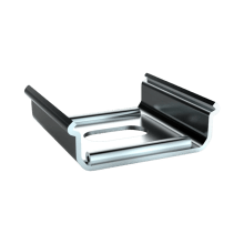 Montageklammer SPS-A2_13/A2F_13 aus Federstahl – für LED Alu-Aufbauprofil Exo-A2_13 U. A2F_13 Montageklammer SPS-A2_13/A2F_13 aus Federstahl – für LED Alu-Aufbauprofil Exo-A2_13 U. A2F_13