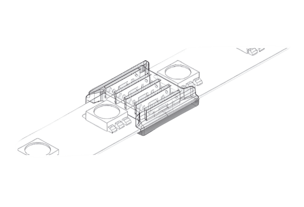 LED Strip-zu-Strip Schnellverbinder – 5-polig, lötfrei, für 12 mm RGBW SMD LED-Streifen – Bild 4