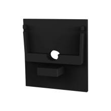 Endkappe für LED Alu Aufbauprofil Exo-N4_24 + Cover PC51 _24 Endkappe für LED Alu Aufbauprofil Exo-N4_24 + Cover PC51 _24