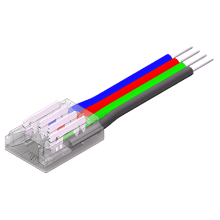 LED Strip-zu-Kabel Schnellverbinder – 4-polig LED Strip-zu-Kabel Schnellverbinder – 4-polig