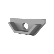 Endkappe für LED Alu Eckprofil Exo-V1_12 + Cover PC7X_12 Endkappe für LED Alu Eckprofil Exo-V1_12 + Cover PC7X_12