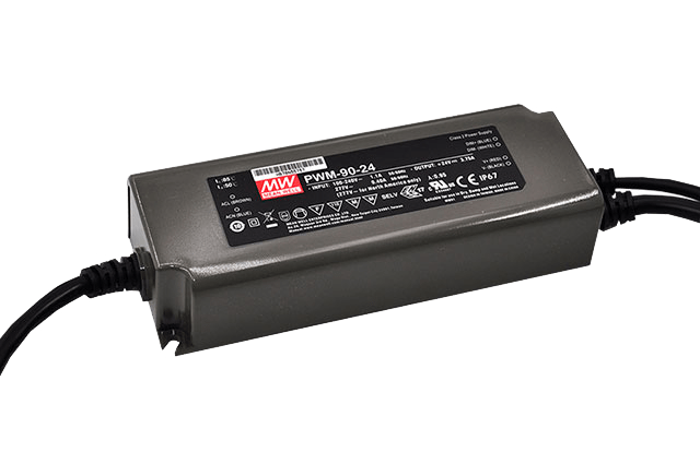 Mean Well PWM-90-24DA2 24V - 90W LED-Treiber mit DALI-Steuerung & PWM-Ausgang Mean Well PWM-90-24DA2 24V - 90W LED-Treiber mit DALI-Steuerung & PWM-Ausgang