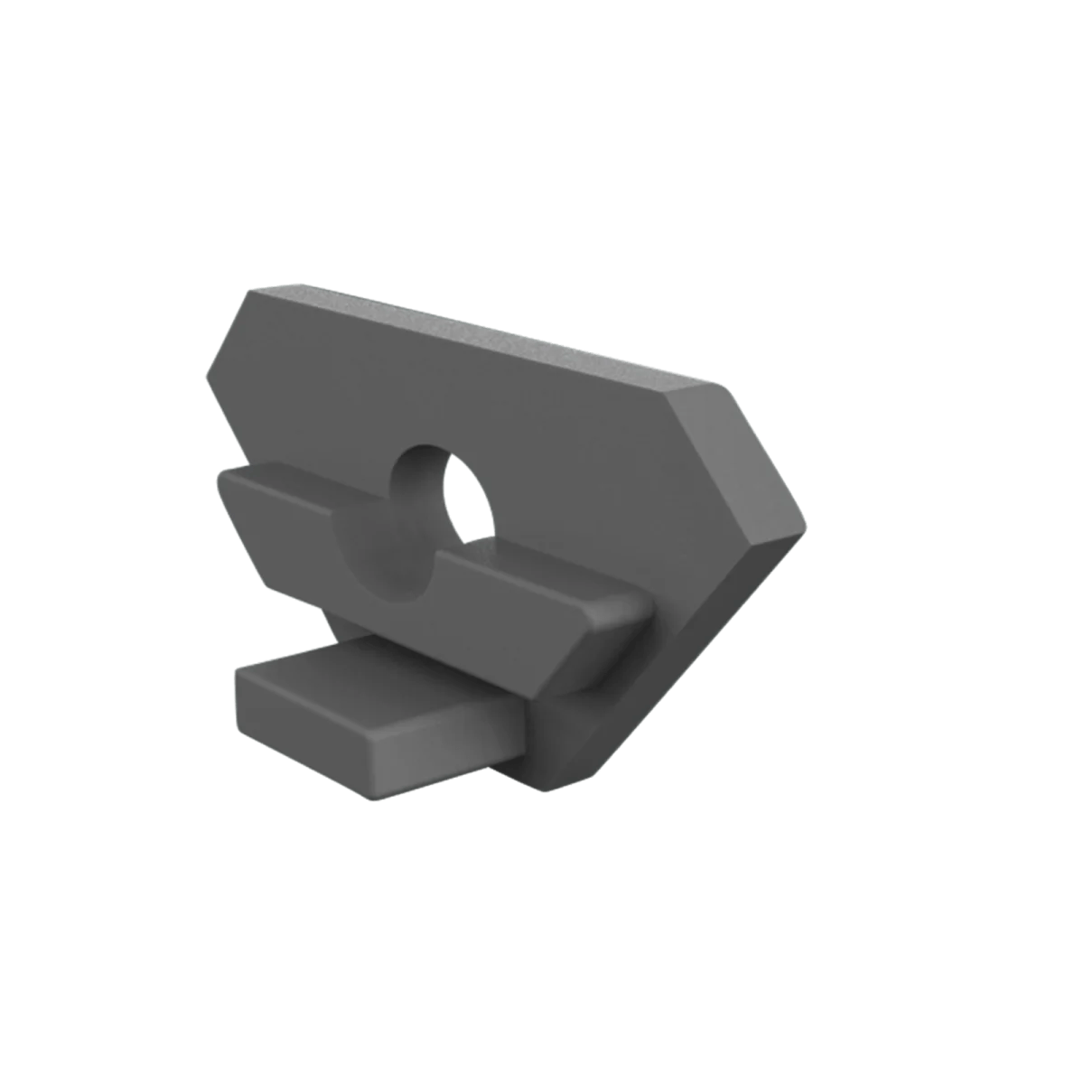 Endkappe für LED Alu Eckprofil Exo-V2_14 + Cover PC45_16 Endkappe für LED Alu Eckprofil Exo-V2_14 + Cover PC45_16