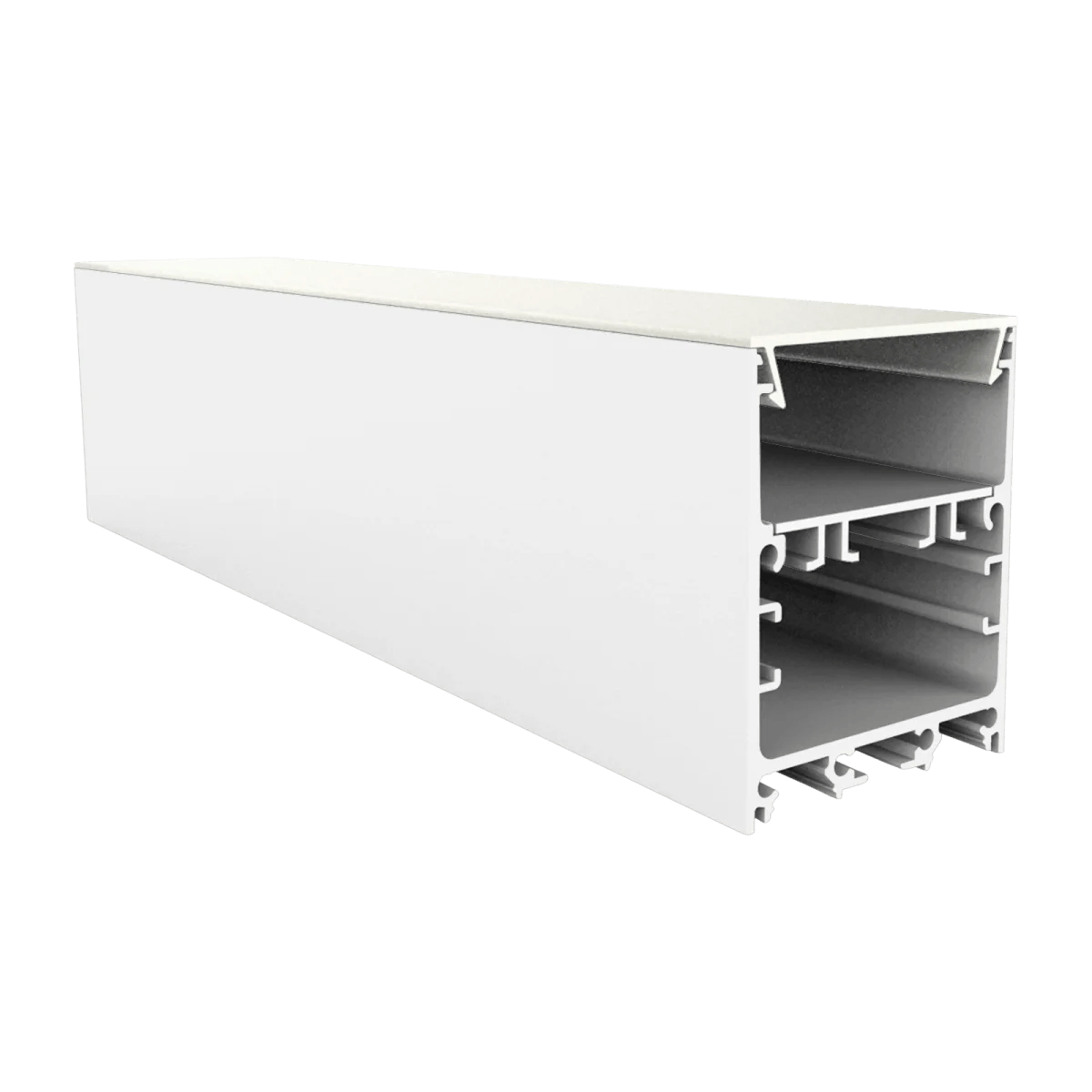 LED Leuchtenprofil extrabreit 2m EXO-TI1_32 (32 mm) – Aluminiumprofil für leistungsstarke LED-Strips – Bild 3