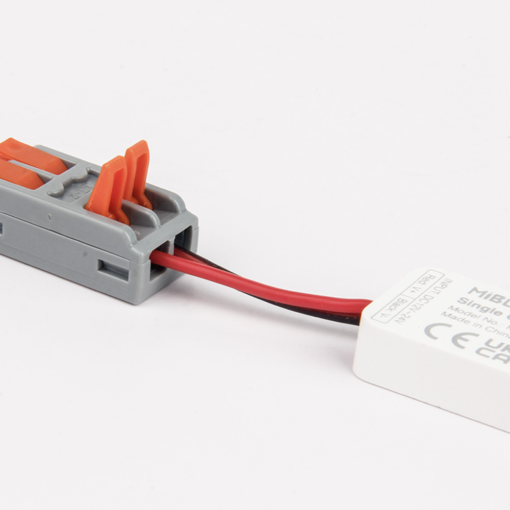 MiBoxer MLR2 Mini LED Controller 2,4 GHz – Dimmer für einfarbige LED Streifen 12-24 V – 6 A Funkempfänger – Bild 4