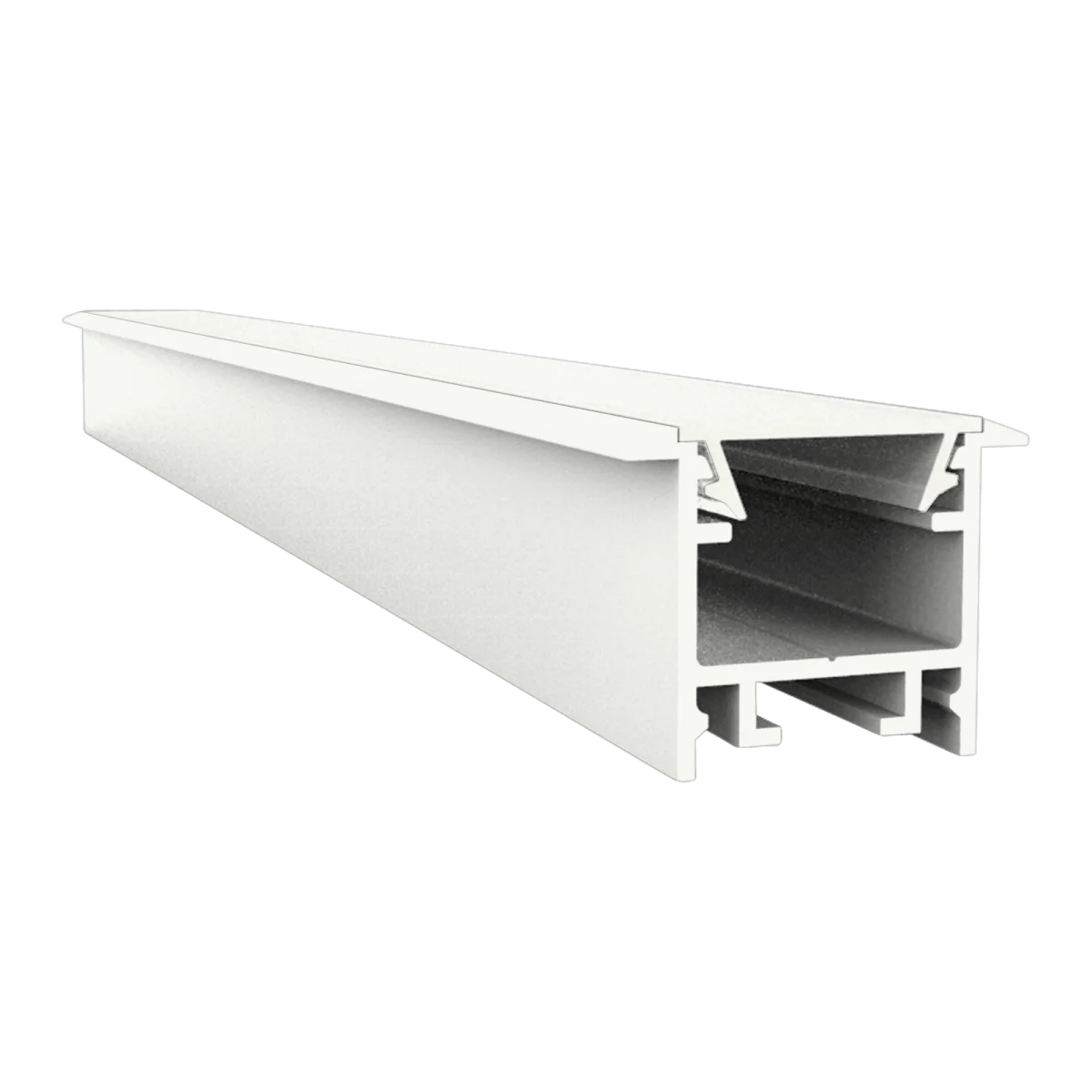 Schmales LED Alu Einbauprofil 2m Exo-A2F-13 (13mm) –| Flaches Aluminiumprofil für LED-Strips – Bild 3