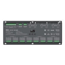LTECH D32 DMX512/RDM LED Controller 32-Kanal 3A LTECH D32 DMX512/RDM LED Controller 32-Kanal 3A