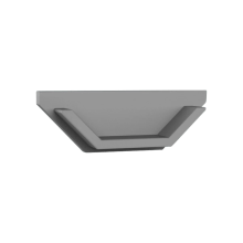 Endkappe für LED Alu Eckprofil Exo-V1_12 + Cover PC7X_12 Endkappe für LED Alu Eckprofil Exo-V1_12 + Cover PC7X_12