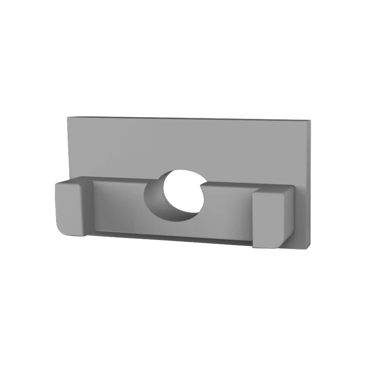 Endkappe für LED Alu Fliesenprofil Exo-F1/F1H_16 + Cover PC45 _16 – Bild 3