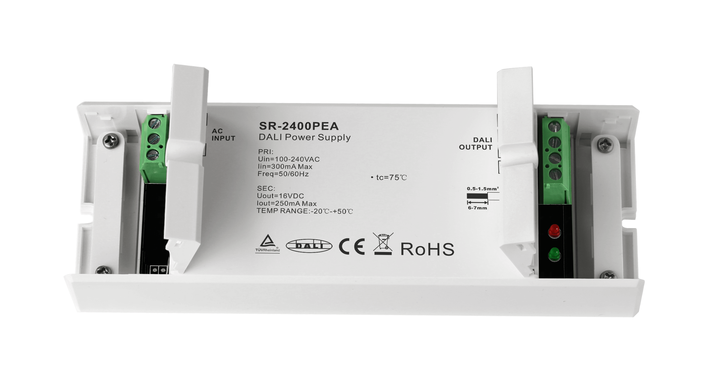 DALI Bus-Stromversorgung 250mA – 16V DC Einbaugerät IP20 | SR-2400PEA – Bild 4