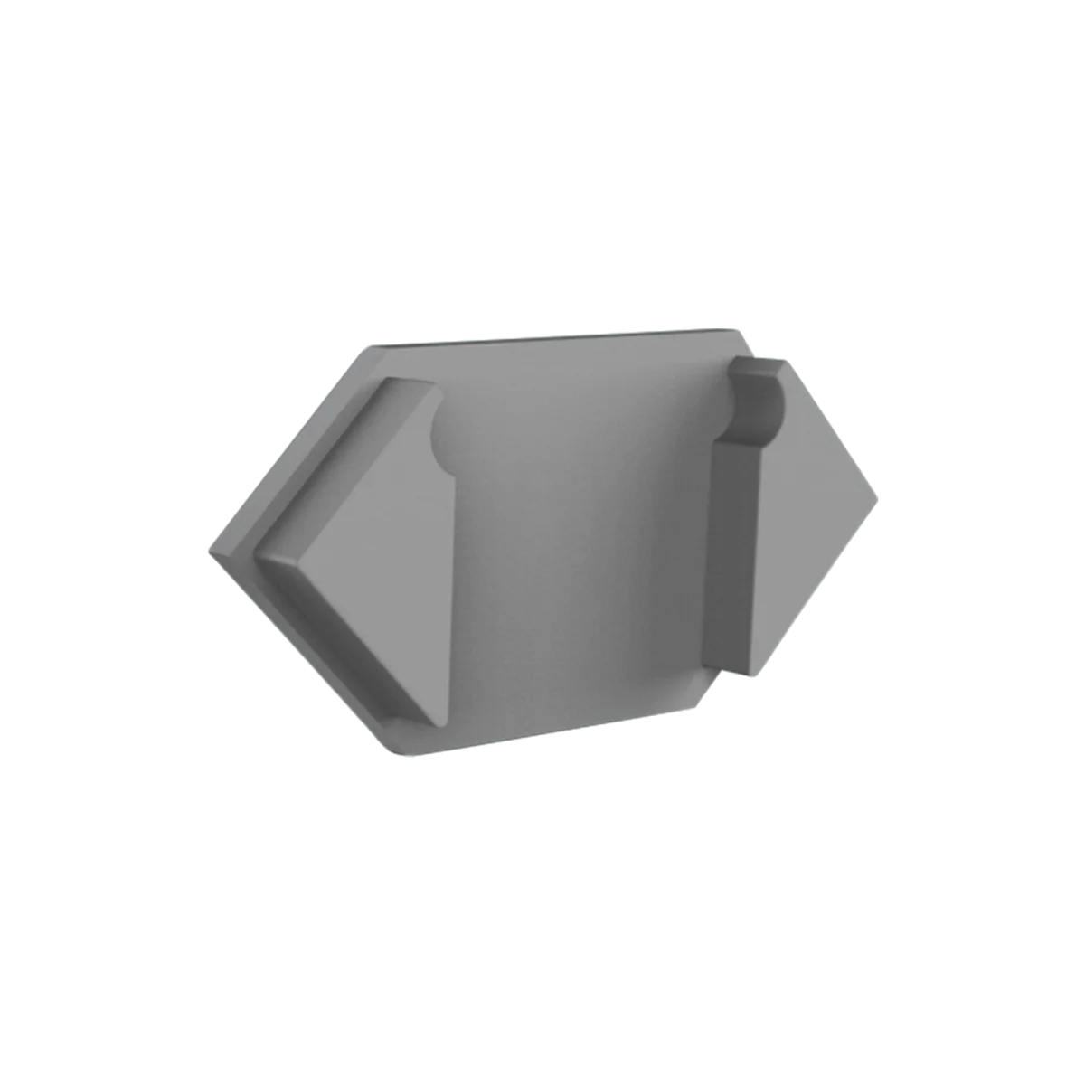 Endkappe für LED Alu Trockenbauprofil Exo-T5_16 + Cover PC45 _16 Endkappe für LED Alu Trockenbauprofil Exo-T5_16 + Cover PC45 _16