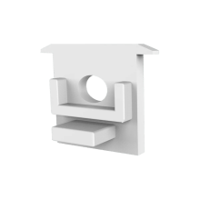 Endkappe für LED Alu Einbauprofil Exo-A2F_13 + Cover PC41 _13 Endkappe für LED Alu Einbauprofil Exo-A2F_13 + Cover PC41 _13