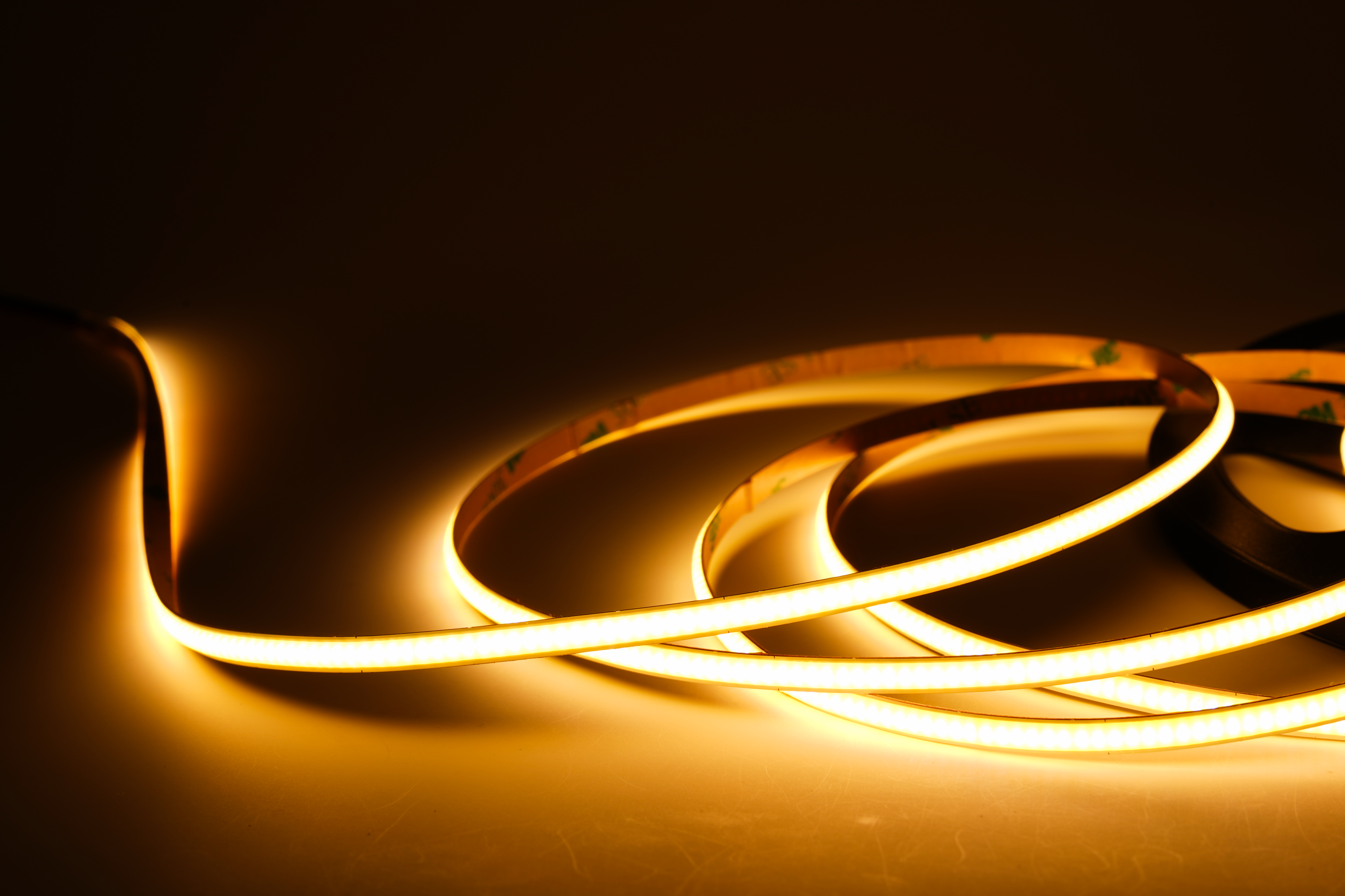 COB LED-Streifen 5 mm – 480 LEDs/m, 24 V, 7 W/m, punktfreies & homogenes Licht – Bild 4