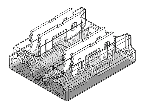 LED Anschlussverbinder für CCT oder RGB LED Streifen– 4-polig, 10 mm, lötfrei & frei konfigurierbar (ohne Kabel) – Bild 3