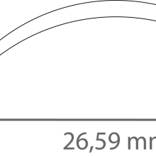 PC72-12 halbrunde Abdeckung 2 m – für LED Profil Exo-V1 PC72-12 halbrunde Abdeckung 2 m – für LED Profil Exo-V1