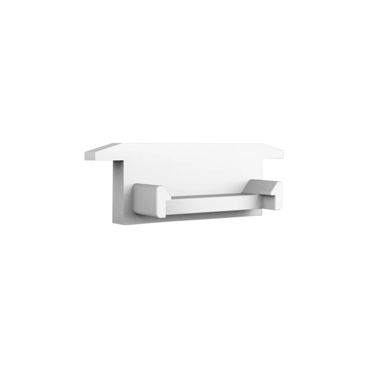 Endkappe für LED Alu Einbauprofil Exo-A1F_13 + Cover PC41 _13 Endkappe für LED Alu Einbauprofil Exo-A1F_13 + Cover PC41 _13