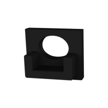 Endkappe für LED Alu Aufbauprofil Exo-A0-8 Endkappe für LED Alu Aufbauprofil Exo-A0-8