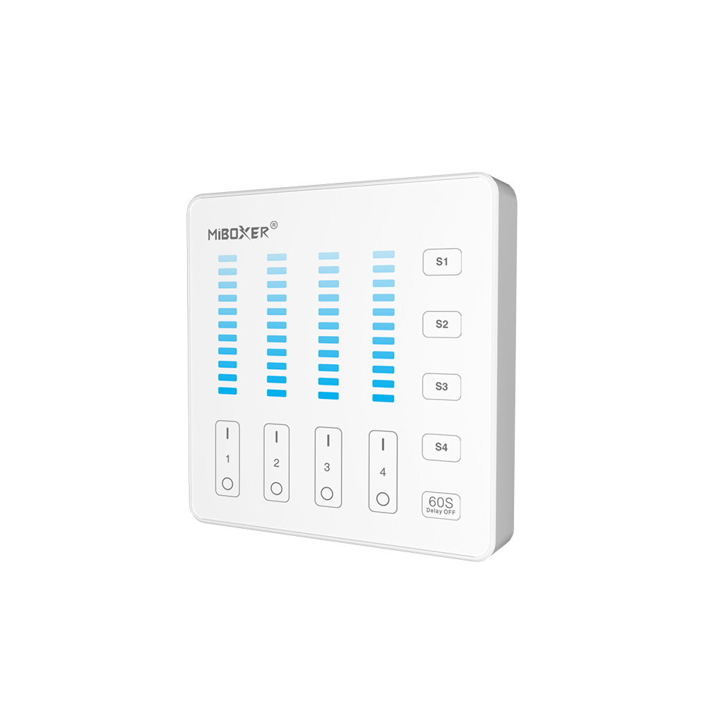 MiBoxer B5 LED-Wandfernbedienung – 4 Zonen MiBoxer B5 LED-Wandfernbedienung – 4 Zonen