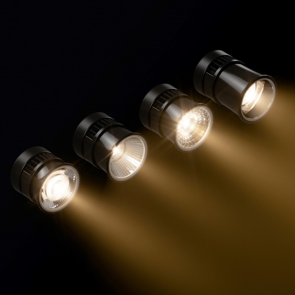 Fusion HLO Reflektor Linsenaufsatz – Hocheffiziente Linsen Optik für LED Einbaumodul, 15° / 24° / 36° / 60° – Bild 4