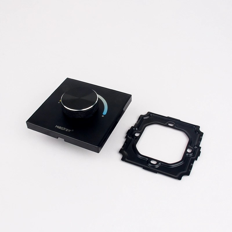 MiBoxer P0 LED-Wandpanel – 2in1 Drehregler für CCT & einfarbige LEDs, 12–48 V, 12 A, Funksteuerung – Bild 4