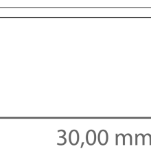 PC51-24 FLAT Abdeckung 2 m – für LED Profil Exo-N3/N4 PC51-24 FLAT Abdeckung 2 m – für LED Profil Exo-N3/N4