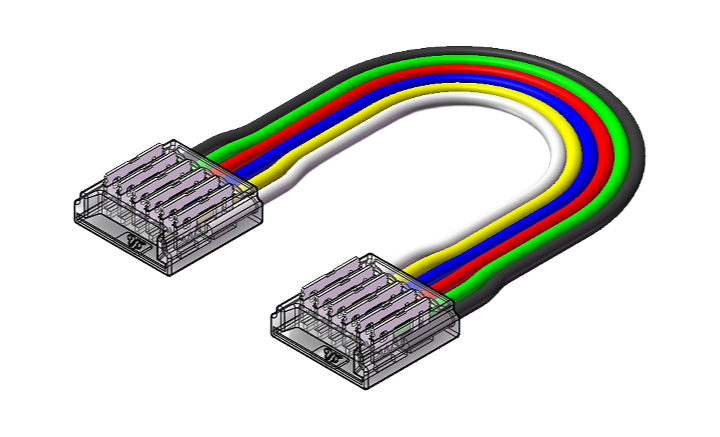LED Strip-zu-Strip Verbinder – 6-polig LED Strip-zu-Strip Verbinder – 6-polig