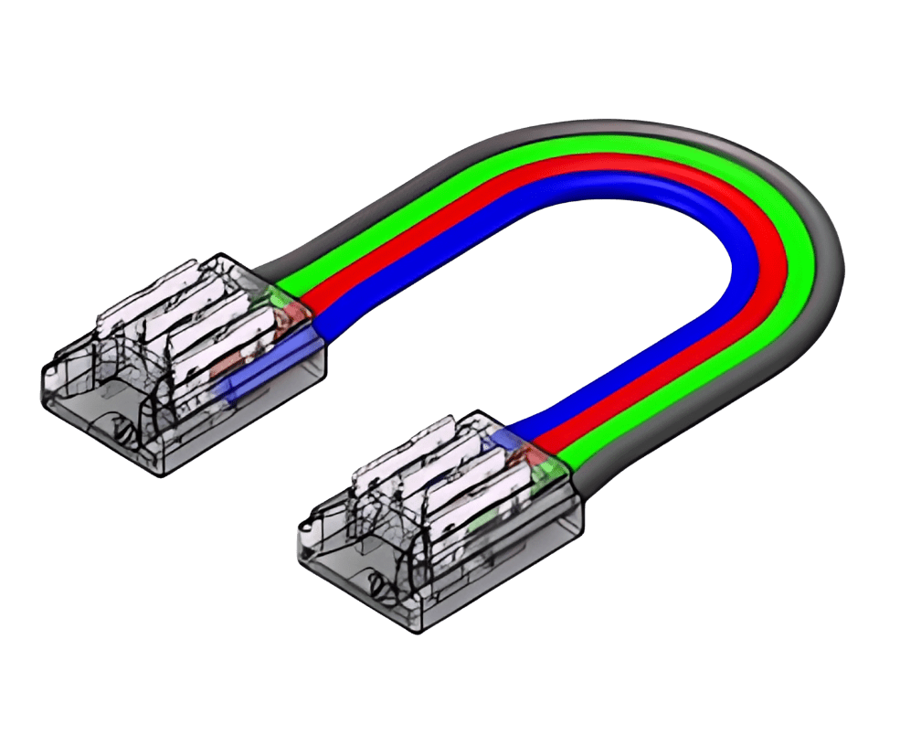 LED Strip-zu-Strip Verbinder – 4-polig LED Strip-zu-Strip Verbinder – 4-polig