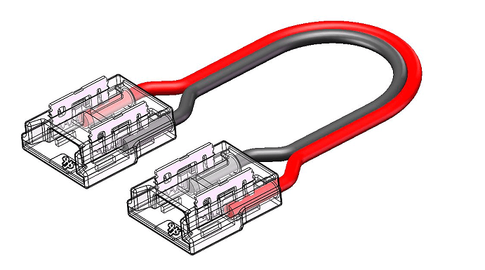 LED Strip-zu-Strip Verbinder – 2-polig LED Strip-zu-Strip Verbinder – 2-polig
