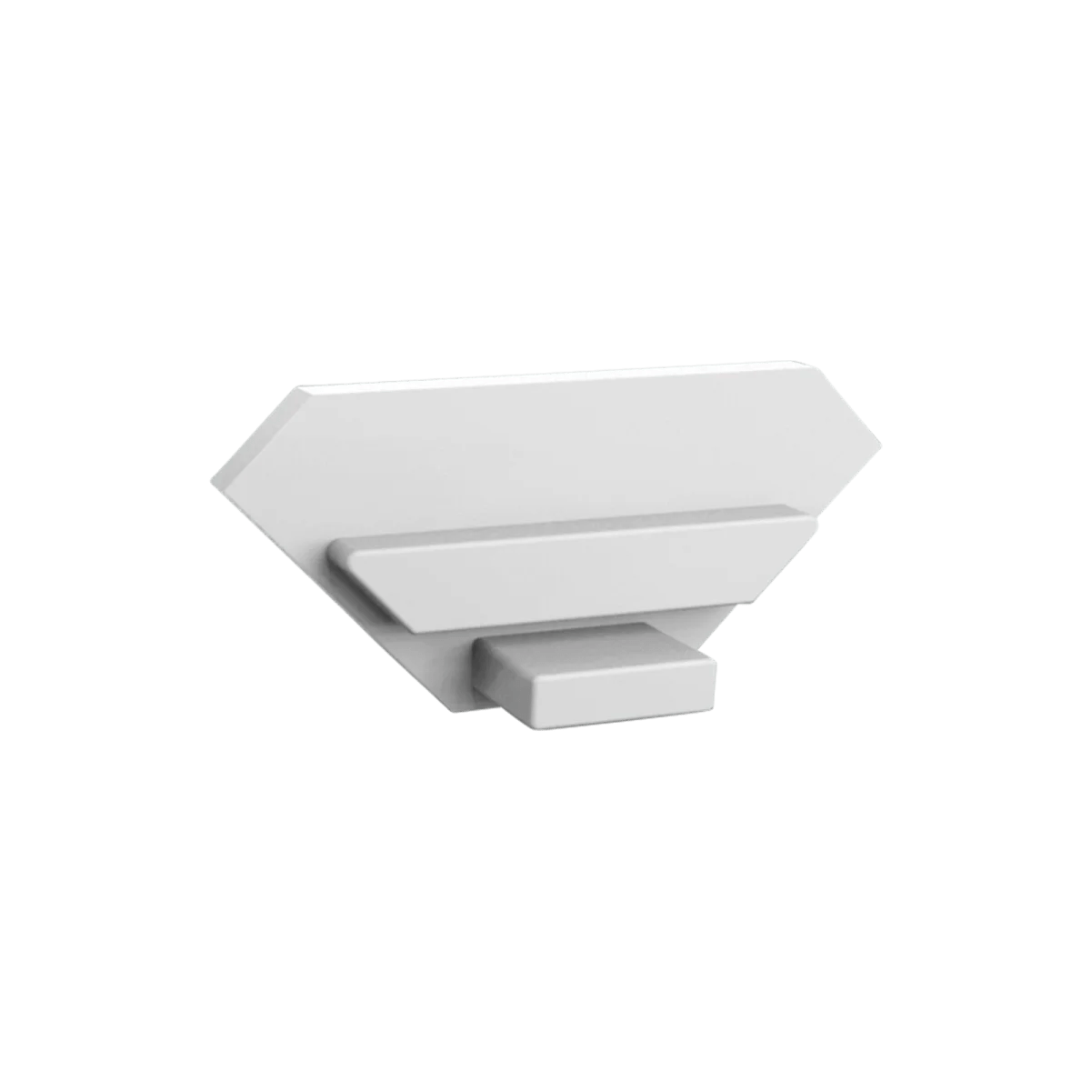 Endkappe für LED Alu Eckprofil Exo-V2_14 + Cover PC45_16 Endkappe für LED Alu Eckprofil Exo-V2_14 + Cover PC45_16