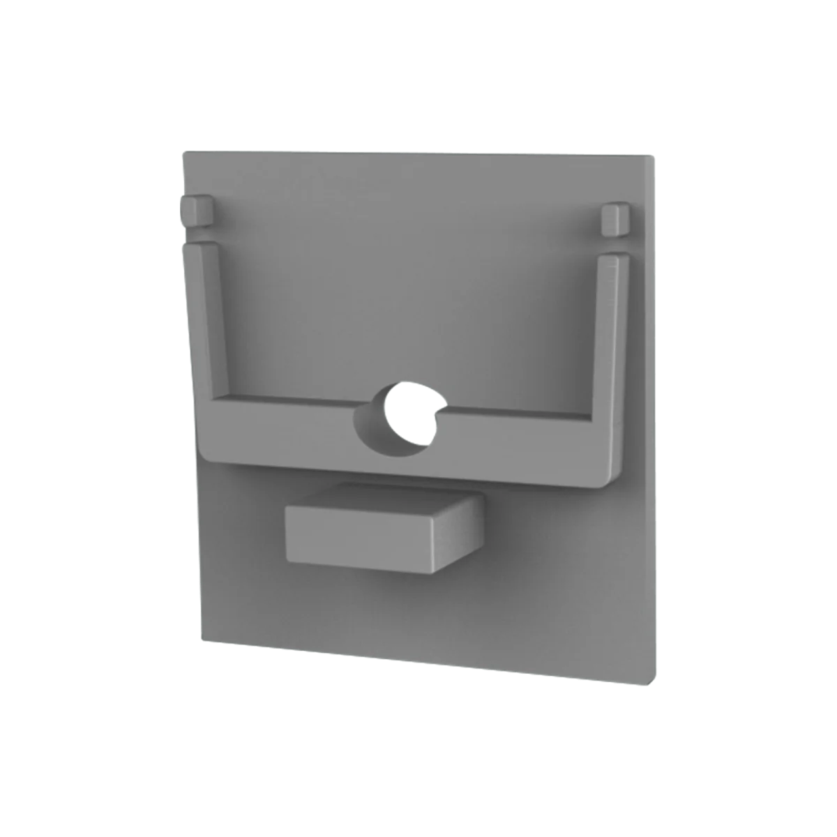 Endkappe für LED Alu Aufbauprofil Exo-N4_24 + Cover PC51 _24 – Bild 3