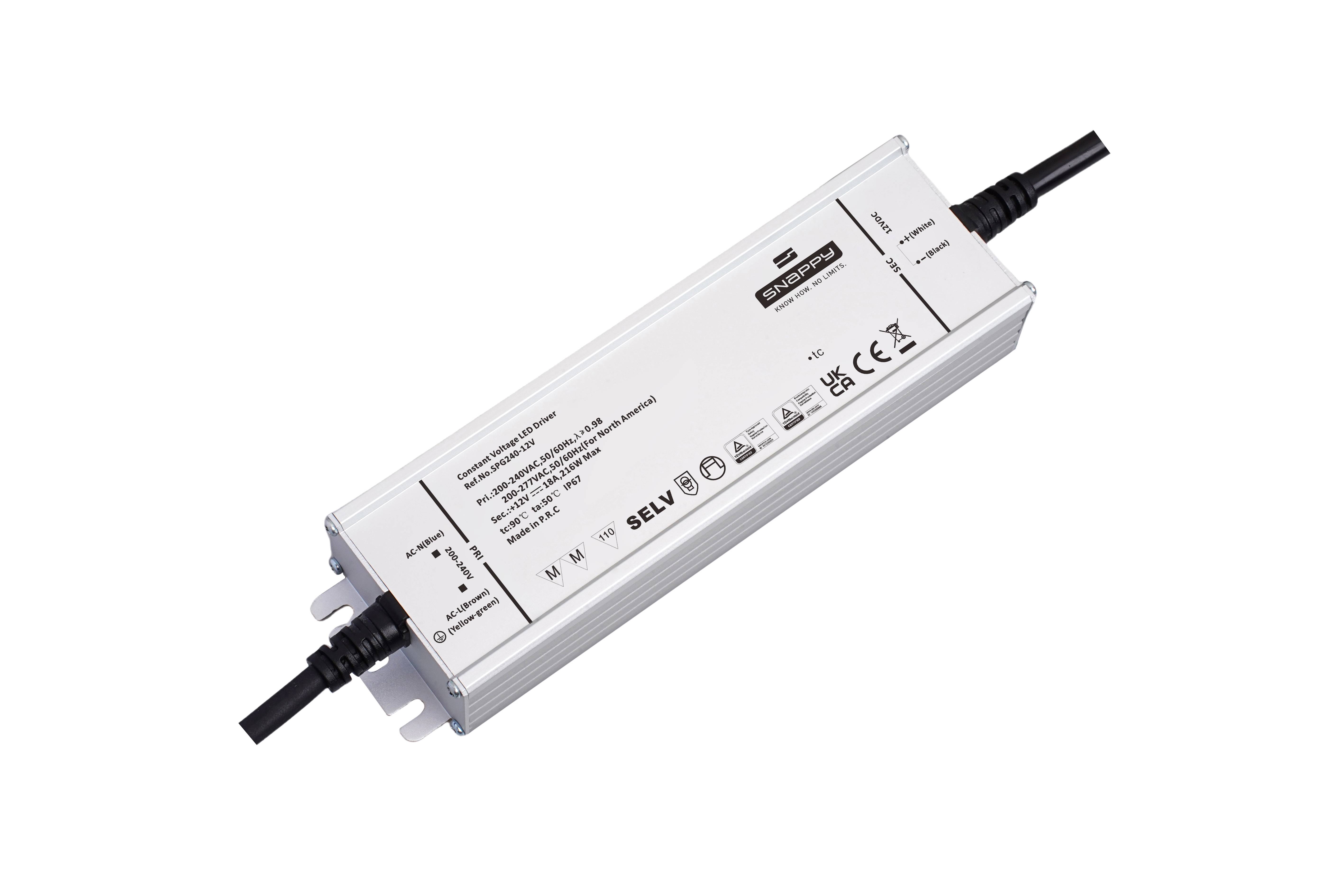 Snappy SPG240-24V – LED Netzteil 24V DC Snappy SPG240-24V – LED Netzteil 24V DC