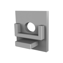 Endkappe für LED Alu Aufbauprofil Exo-A2_13 + Cover PC41 _13 Endkappe für LED Alu Aufbauprofil Exo-A2_13 + Cover PC41 _13
