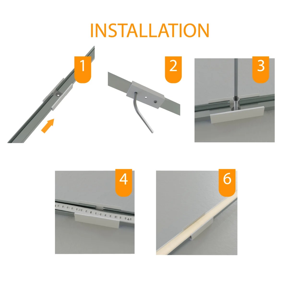Verbinder für LED ALU Aufbauprofil Exo-A1_13 – Bild 4