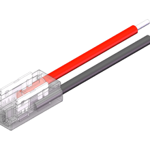 LED Strip-zu-Kabel Schnellverbinder – 2-polig LED Strip-zu-Kabel Schnellverbinder – 2-polig