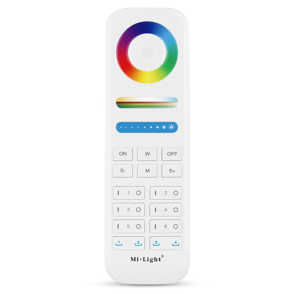 MiBoxer FUT089S RGB+CCT Funkfernbedienung – 6-Zonen 2 MiBoxer FUT089S RGB+CCT Funkfernbedienung – 6-Zonen 2