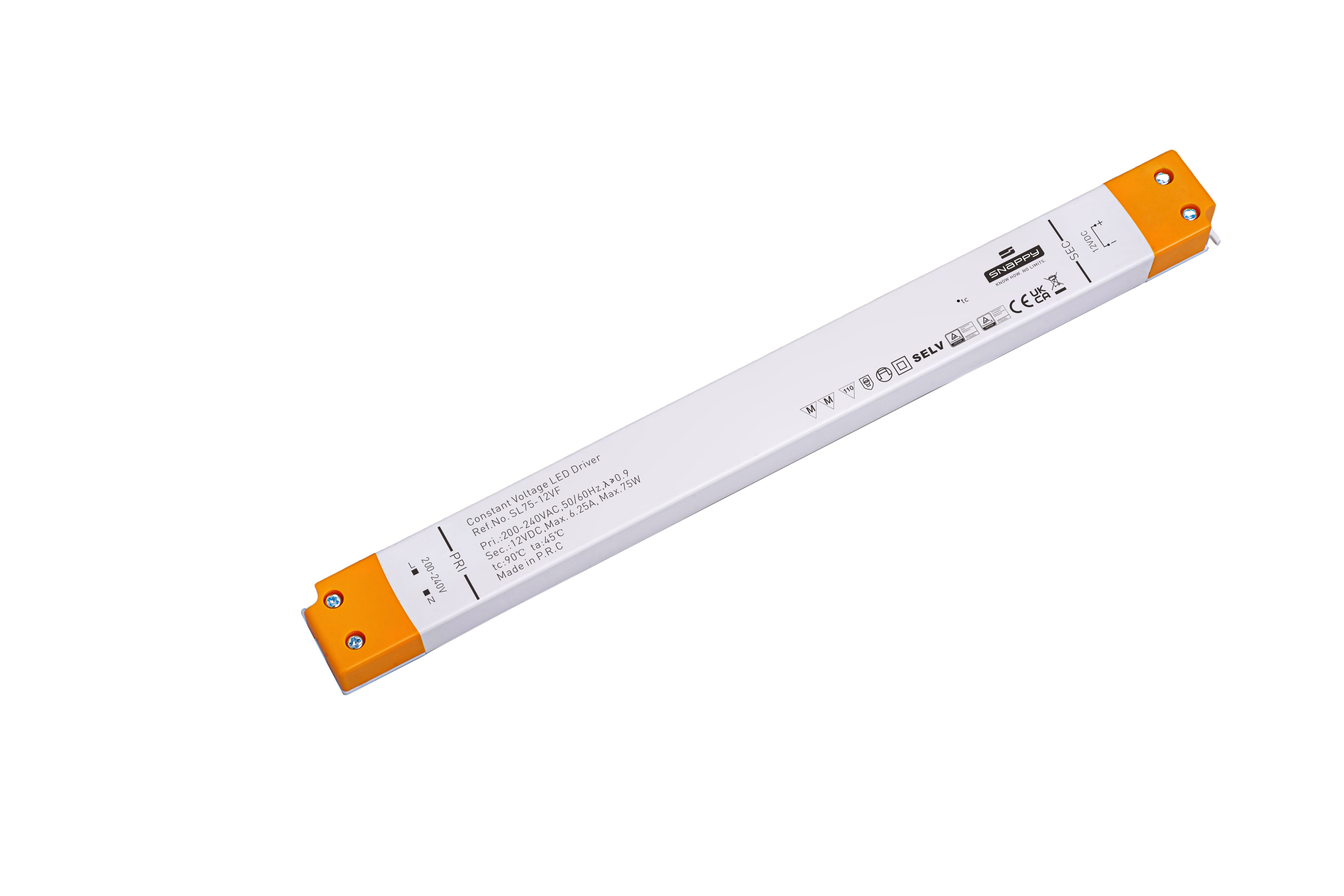 Snappy SL75-24VF – Slim LED Netzteil 24V DC Snappy SL75-24VF – Slim LED Netzteil 24V DC