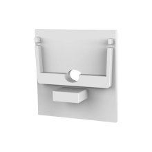 Endkappe für LED Alu Aufbauprofil Exo-N4_24 + Cover PC51 _24 Endkappe für LED Alu Aufbauprofil Exo-N4_24 + Cover PC51 _24