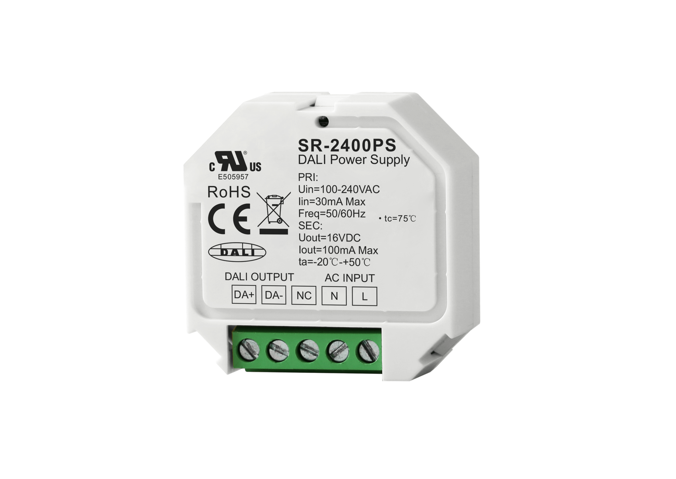 DALI Bus-Stromversorgung 100mA – 16V DC Unterputz-Modul IP20 | SR-2400PS – Bild 3