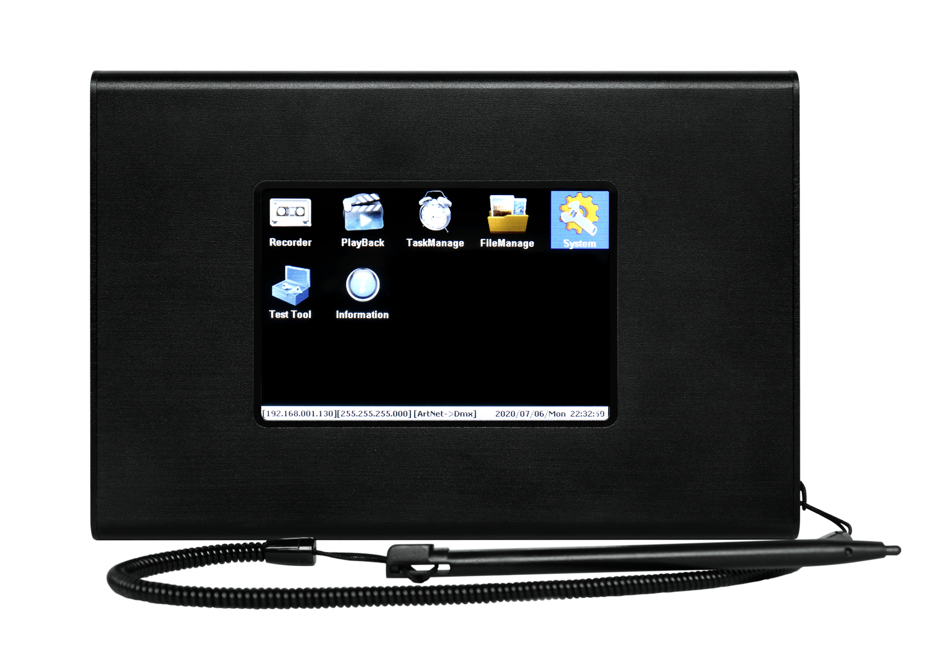 ArtNet–DMX Konverter SR-2100 – Bidirektionaler Wandler für 4x ArtNet & 2048 DMX-Kanäle ArtNet–DMX Konverter SR-2100 – Bidirektionaler Wandler für 4x ArtNet & 2048 DMX-Kanäle