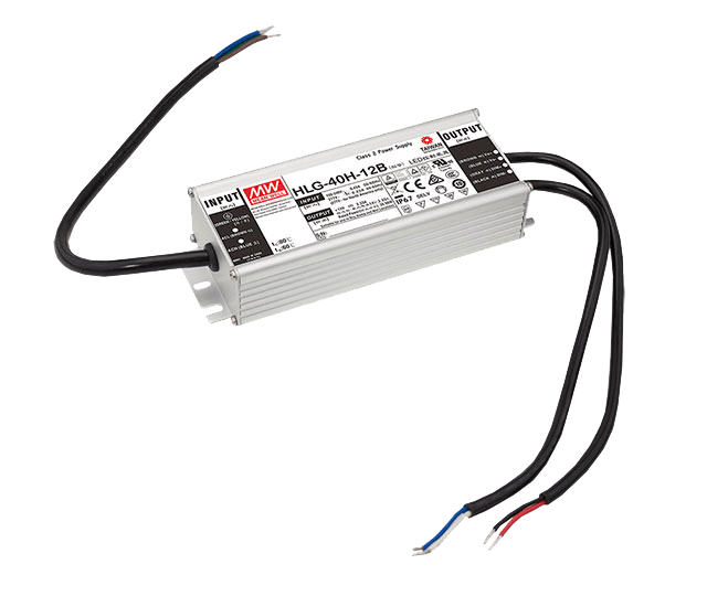 Mean Well HLG-40H-24B – 24V 40W LED-Treiber in IP67, dimmbar, Konstantspannung/Konstantstrom – Bild 3