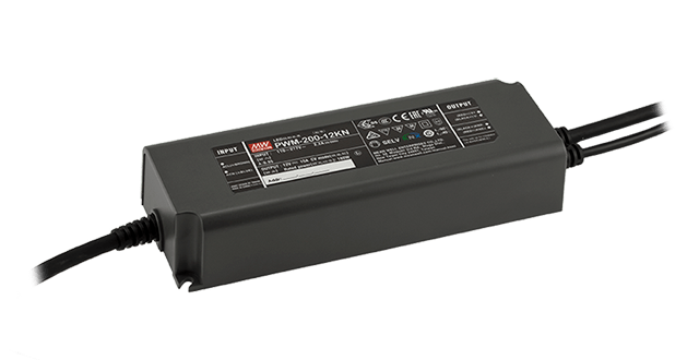 Mean Well PWM-200-24KN 24V - 200W LED-Treiber mit KNX-Steuerung & PWM-Ausgang Mean Well PWM-200-24KN 24V - 200W LED-Treiber mit KNX-Steuerung & PWM-Ausgang