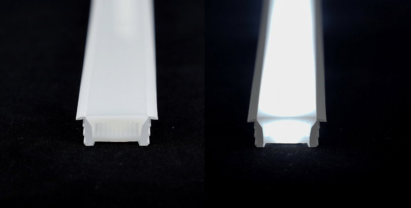 LED Neon Tube 20×10 mm – Silikonhülle zum Einbauen für LED-Streifen – Bild 4