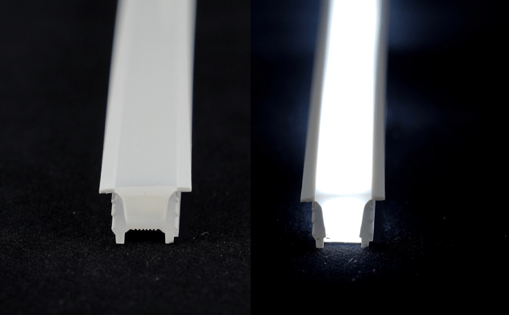 LED Neon Tube 10×10 mm – Silikonhülle zum Einbauen für LED-Streifen – Bild 4