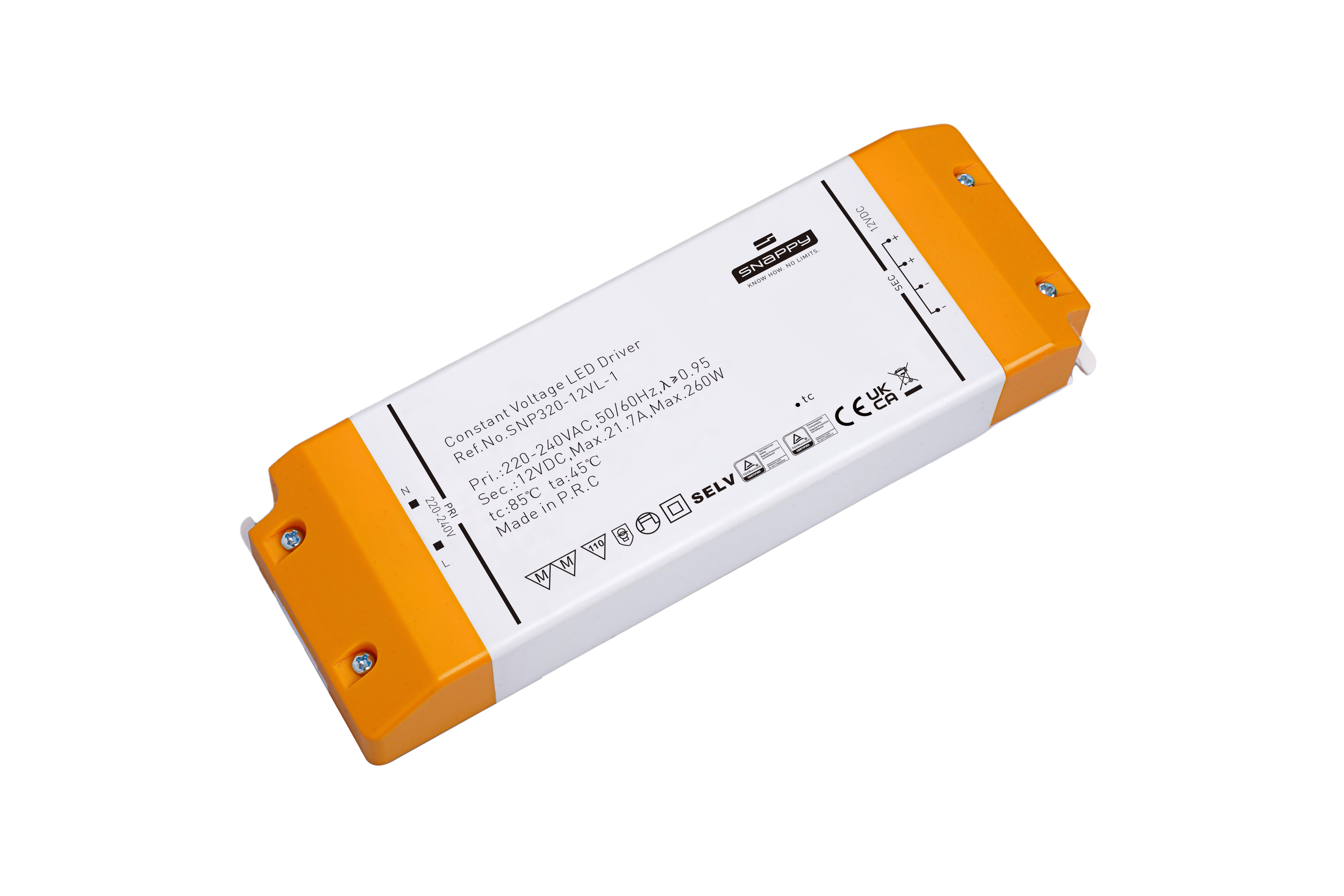 Snappy SNP-320-24VL-1 – LED Netzteil 24V DC Snappy SNP-320-24VL-1 – LED Netzteil 24V DC