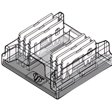 LED Strip-zu-Strip Schnellverbinder – 6-polig LED Strip-zu-Strip Schnellverbinder – 6-polig