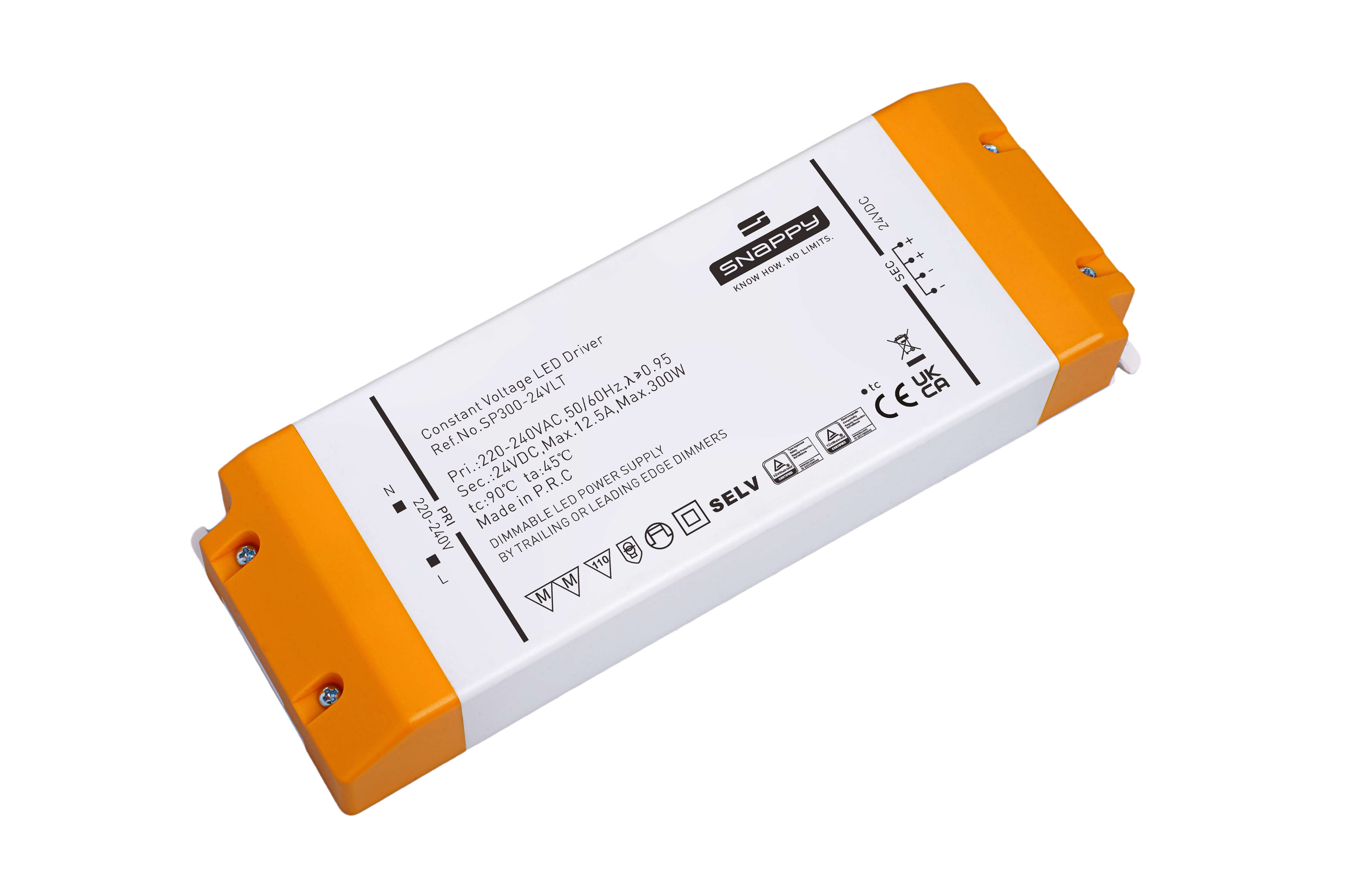 Snappy SP300-24VLT – LED Netzteil 24V 300W Snappy SP300-24VLT – LED Netzteil 24V 300W